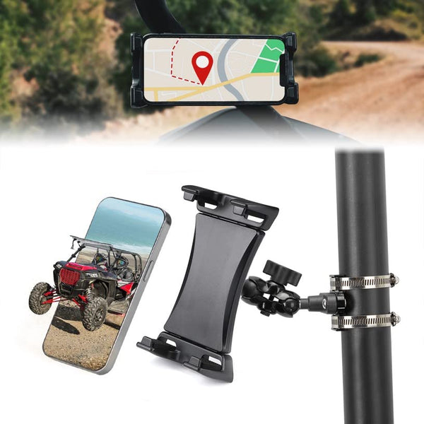 Phone Holder Tablet Mount 360¡ãAdjustable For iPhone iPad Samsung Can am Polaris - Kemimoto