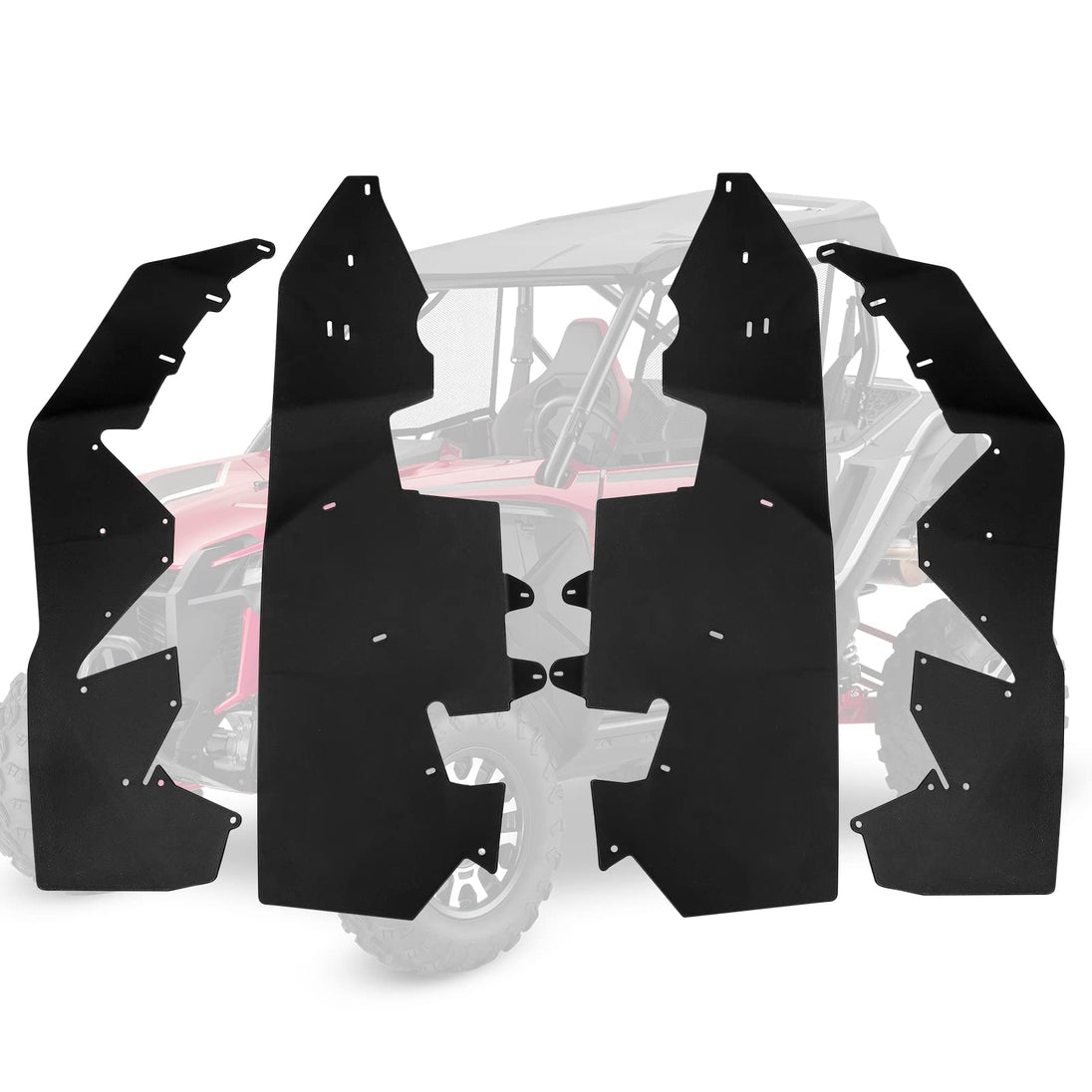 Fender Flares Mud Guards Fit Talon 1000x 1000r 1000x4 (2019-2022) - Kemimoto