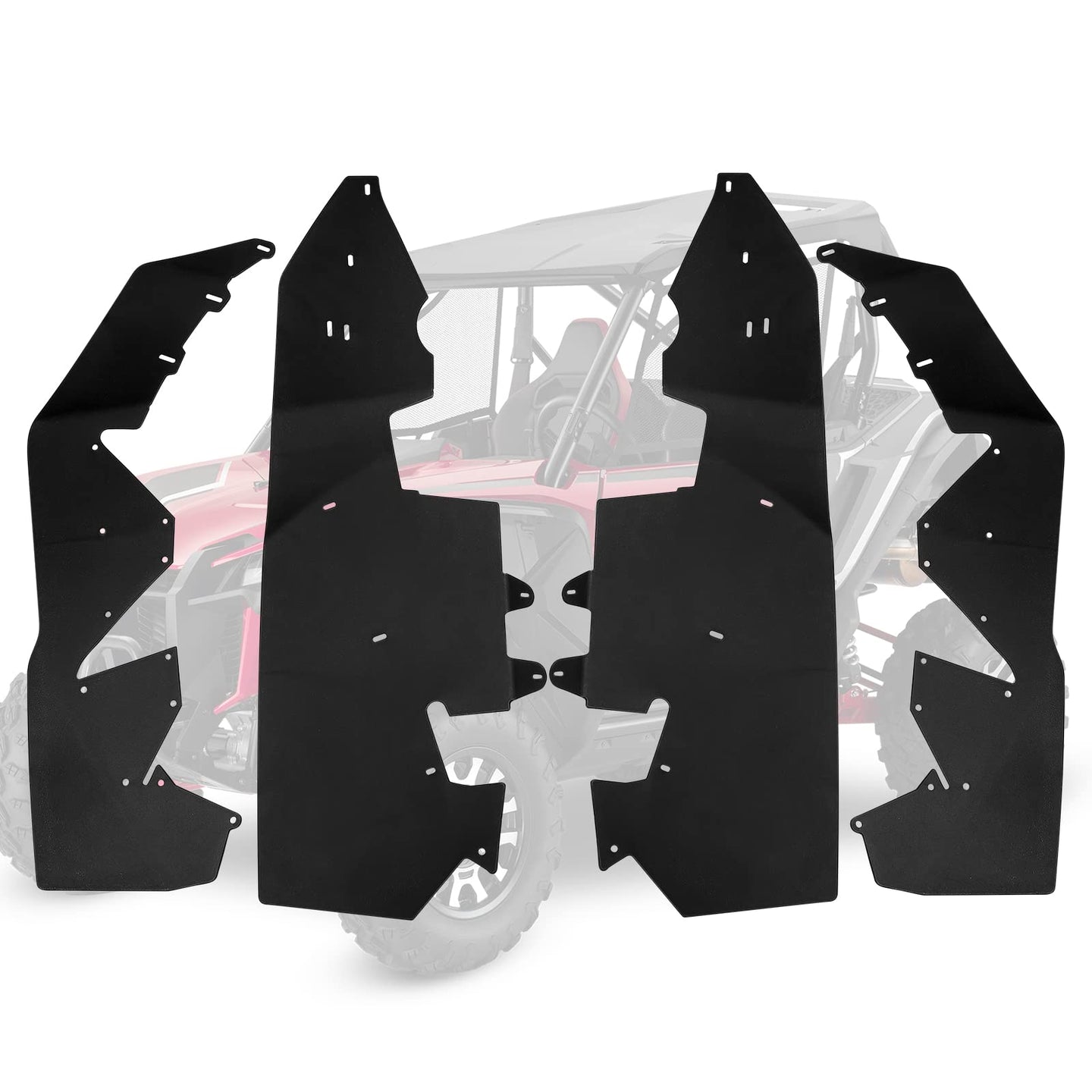 Fender Flares Mud Guards Fit Talon 1000x 1000r 1000x4 (2019-2022) - Kemimoto