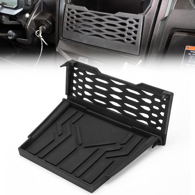 UTV Dashboard Dash Net with Anti-Slip Tray Fit Kawasaki Teryx KRX 1000 - Kemimoto