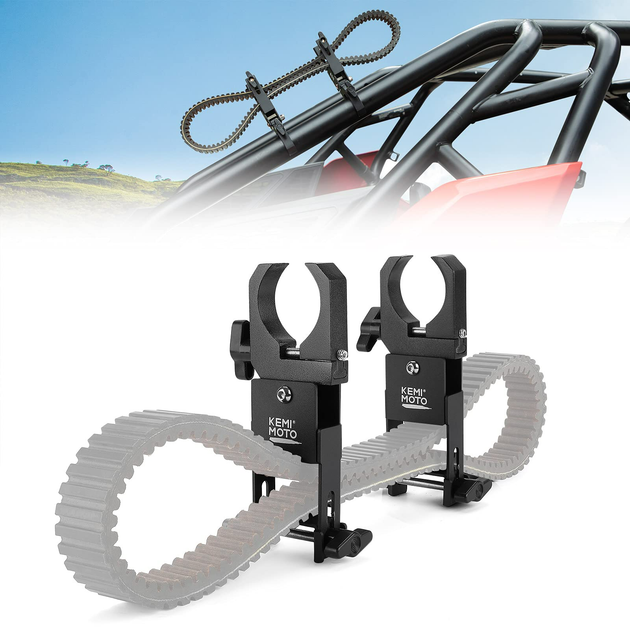 UTV Universal Drive Belt Mount Fit 1.5¡±-2¡± Roll Bars - Kemimoto