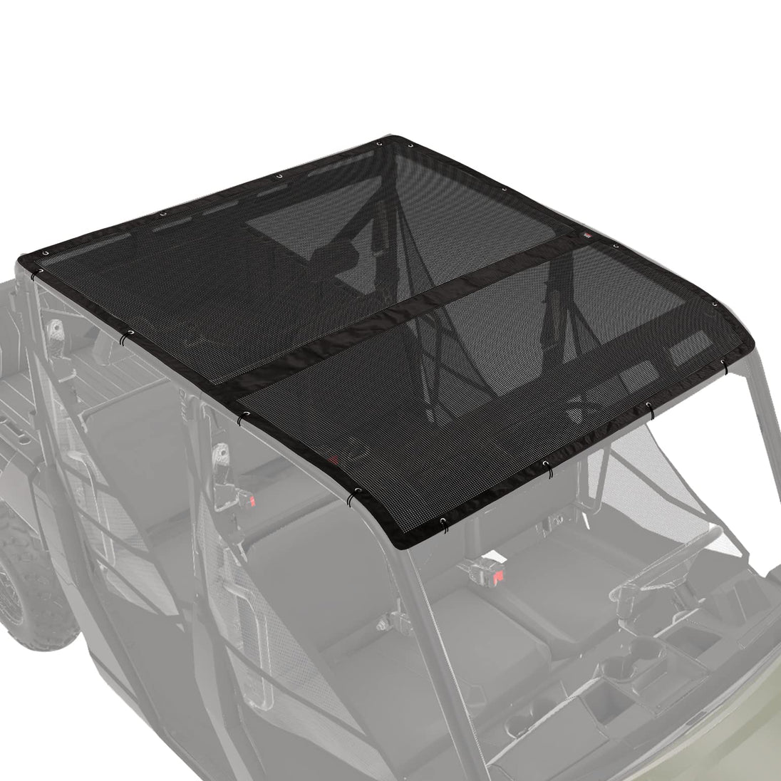 Upper Window Net Utv UTV Soft Top Window Net Mesh Fit Polaris Ranger 1000 Crew (2017-2023 ...