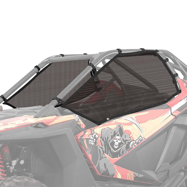 Roll Cage Mesh Window Shield Fit Polaris RZR PRO XP/ R - Kemimoto
