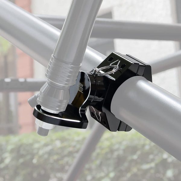 UTV Aluminum Adjustable Quick Flag Mount for 1.75"-2" Roll Bar (1PCS ) - Kemimoto