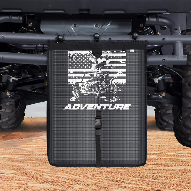 Universal Trash Sack Mesh Trash Bag for UTV Golf - Kemimoto