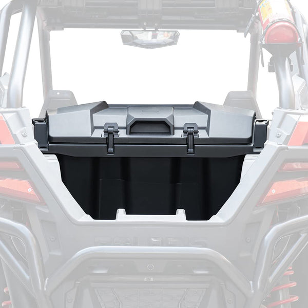 Cargo Box, 73 QT Rear Storage Bed Box Fit Polaris RZR PRO XP / 4 (2020-2023) - Kemimoto
