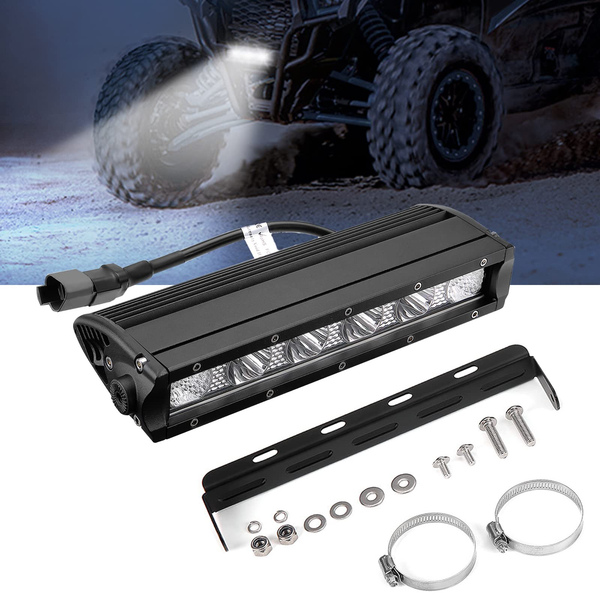 UTV LED Light Bar,8 Inch K Glow 26W Off Road Flood Spot Beam Combo - Kemimoto