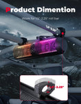 KEMIMOTO 18" UTV Sound Bar RGB Bluetooth – 400W, IP65 Waterproof, Aluminum