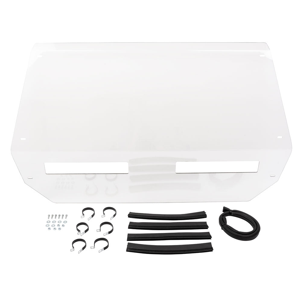 Tusk UTV Polycarb Rear Window  Clear - Scratch Resistant