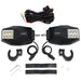 Tusk UTV LED Side View Mirrors 2"